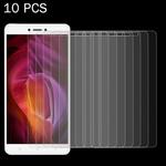 10 PCS for Xiaomi Redmi Note 4X 0.26mm 9H Surface Hardness Explosion-proof Tempered Glass Screen Film
