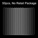 50 PCS for Huawei G9 Plus 0.26mm 9H Surface Hardness Explosion-proof Non-full Screen Tempered Glass Screen Film, No Retail Package