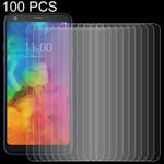 100 PCS 0.26mm 9H 2.5D Tempered Glass Film for LG Q7