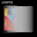 100 PCS for Motorola Moto E4 Plus 0.3mm 9H Surface Hardness 2.5D Explosion-proof Tempered Glass Non-full Screen Film