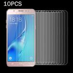10 PCS for Galaxy J5 (2017) / J530 (US Version) 0.3mm 9H Surface Hardness 2.5D Explosion-proof Tempered Glass Non-full Screen Film
