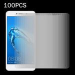 100 PCS for  Huawei Y7 0.3mm 9H Surface Hardness 2.5D Explosion-proof Non-full Screen Tempered Glass Screen Film