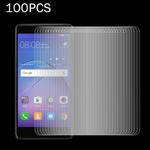 100 PCS for  Huawei Y3 2017 0.3mm 9H Surface Hardness 2.5D Explosion-proof Full Screen Tempered Glass Screen Film