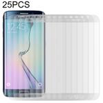 25 PCS For Galaxy S6 Edge Plus / G928 0.3mm 9H Surface Hardness 3D Curved Surface Full Screen Cover Explosion-proof Tempered Glass Film (Transparent)