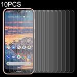 10 PCS 0.26mm 9H 2.5D Tempered Glass Film for Nokia 4.2