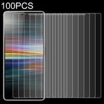 100 PCS 0.26mm 9H 2.5D Tempered Glass Film for Sony Xperia L3