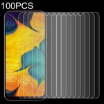 100 PCS 0.26mm 9H 2.5D Tempered Glass Film for Galaxy A30