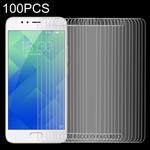 100 PCS 9H 2.5D Tempered Glass Film for Meizu M5S