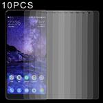 10 PCS for Nokia 7 Plus 0.26mm 9H Surface Hardness 2.5D Explosion-proof Tempered Glass Screen Film