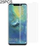 25 PCS 3D Curved Edge Full Screen Tempered Glass Film for Huawei Mate 20 Pro(Transparent)