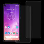 2 PCS 0.26mm 9H 2.5D Tempered Glass Film for Motorola One Vision