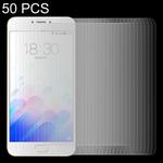 50 PCS for Meizu M3 Note / Meilan Note 3 0.26mm 9H Surface Hardness 2.5D Explosion-proof Tempered Glass Screen Film, No Retail Package