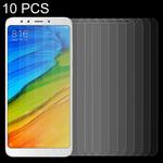 10 PCS for Xiaomi Redmi 5 0.26mm 9H Surface Hardness 2.5D Explosion-proof Tempered Glass Screen Film