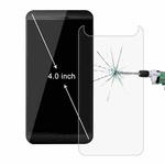 4.0 inch Mobile Phone 0.26mm 9H Surface Hardness 2.5D Explosion-proof Tempered Glass Screen Protector Film