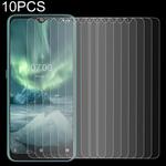 10 PCS For Nokia 7.2 2.5D Non-Full Screen Tempered Glass Film