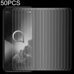 50 PCS For Alcatel 1S (2019) 2.5D Non-Full Screen Tempered Glass Film