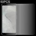 50 PCS 0.26mm 9H 2.5D Tempered Glass Film for Google Pixel 3 Lite