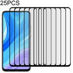 25 PCS Full Cover ScreenProtector Tempered Glass Film for Huawei Enjoy 10 Plus