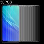 50 PCS 0.26mm 9H 2.5D Tempered Glass Film for Vivo IQOO Pro