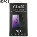 50 PCS Paper Outer + Plastic Inner Packaging Box for Tempered Glass Screen Protector