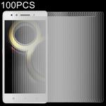 100 PCS 0.26mm 9H 2.5D Tempered Glass Film for Lenovo K8 Note