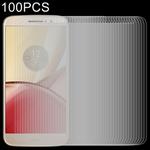 100 PCS 0.26mm 9H 2.5D Tempered Glass Film for Motorola Moto M