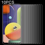 10 PCS For Galaxy A50s 2.5D Non-Full Screen Tempered Glass Film