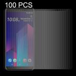 100 PCS for HTC U11+ 0.26mm 9H Surface Hardness 2.5D Curved Edge Tempered Glass Screen Protector