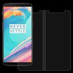 2 PCS for Oneplus 5T 0.26mm 9H Surface Hardness 2.5D Curved Edge Tempered Glass Screen Protector