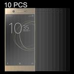 10 PCS For Sony Xperia XA1 Plus 0.26mm 9H Surface Hardness 2.5D Curved Edge Tempered Glass Screen Protector