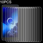 10 PCS 9H 2.5D (2019) Non-Full Screen Tempered Glass Film For Alcatel 1V