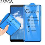 25 PCS 2.5D Full Glue Full Cover Ceramics Film for Huawei Mate 10 Lite