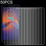 50 PCS For Motorola Moto E6 Play 9H 2.5D Screen Tempered Glass Film