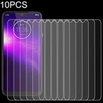10 PCS For Motorola One Macro 9H 2.5D Screen Tempered Glass Film