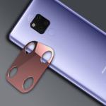 10D Full Coverage Mobile Phone Metal Rear Camera Lens Protection Ring Cover for Huawei Mate 20 X(Rose Gold)