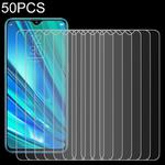 50 PCS For OPPO Realme 5 Pro 9H 2.5D Screen Tempered Glass Film