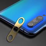 10D Full Coverage Mobile Phone Metal Rear Camera Lens Protection Ring Cover for Xiaomi Mi 9 SE(Gold)