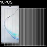 10 PCS For Galaxy Note 10+ 9H 2.5D Screen Tempered Glass Film
