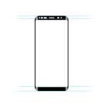 mocolo 0.33mm 9H 3D Curved Full Screen Tempered Glass Film for Galaxy S9+ (Black)