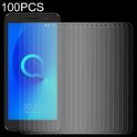 100 PCS 0.26mm 9H 2.5D Tempered Glass Film for Alcatel 1 5033