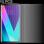 10 PCS 0.26mm 9H 2.5D Tempered Glass Film for LG V30S ThinQ