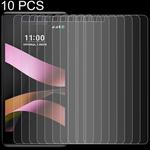 10 PCS 0.26mm 9H 2.5D Tempered Glass Film for LG X Style