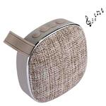 X25 Portable Fabric Design Bluetooth Stereo Speaker with Built-in MIC, Support Hands-free Calls & TF Card & AUX IN, Bluetooth Distance: 10m(Khaki)