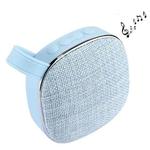 X25 Portable Fabric Design Bluetooth Stereo Speaker with Built-in MIC, Support Hands-free Calls & TF Card & AUX IN, Bluetooth Distance: 10m(Blue)
