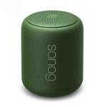 SanagX6 Portable Mini Waterproof Super Subwoofer Wireless Bluetooth Speaker, Support 32G TF Card(Green)