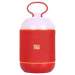 T&G TG605 Portable Stereo Wireless Bluetooth V5.0 Speaker, Built-in Mic, Support Hands-free Calls & TF Card & U Disk & AUX Audio & FM(Red)