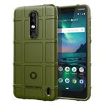 Full Coverage Shockproof TPU Case for Nokia 3.1 Plus, US Version (Army Green)