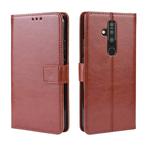 Crazy Horse Texture Horizontal Flip Leather Case for Nokia X71 (8.1 Plus), with Holder & Card Slots & Wallet (Brown)