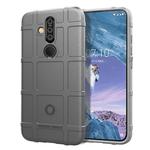 Shockproof Protector Cover Full Coverage Silicone Case for Nokia X71 (Grey)