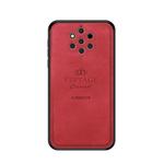 PINWUYO Shockproof Waterproof Full Coverage PC + TPU + Skin Protective Case for Nokia 9 (Red)